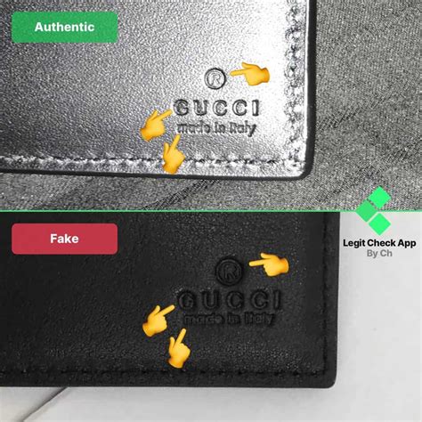 black gucci wallet real vs fake|how to authenticate gucci wallet.